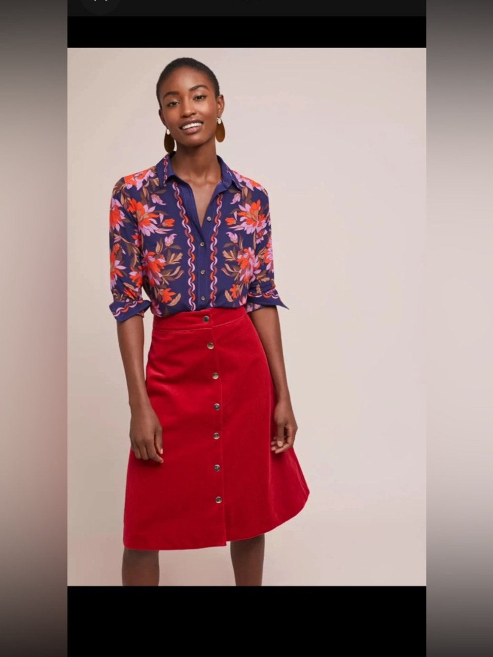 Maeve Anthropologie Paradigm Silk Buttondown 10 petite 10P